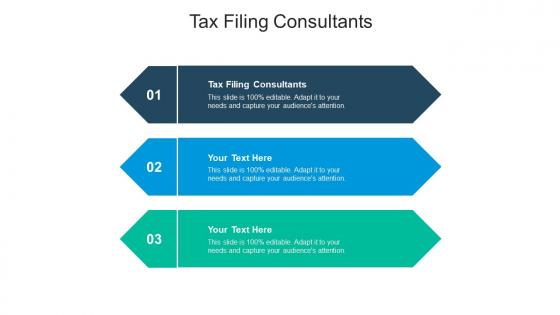 Tax filing consultants ppt powerpoint presentation infographic template mockup cpb