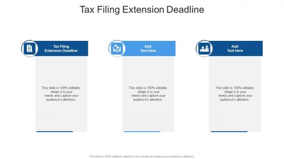 Tax Filing Extension Deadline In Powerpoint And Google Slides Cpb