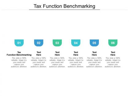 Tax function benchmarking ppt powerpoint presentation infographic template sample cpb