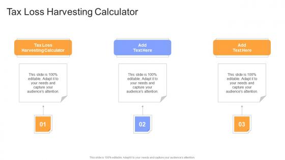 Tax Loss Harvesting Calculator In Powerpoint And Google Slides Cpb