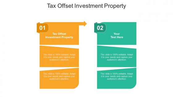 Tax offset investment property ppt powerpoint presentation icon background cpb