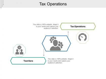 Tax operations ppt powerpoint presentation infographics styles cpb