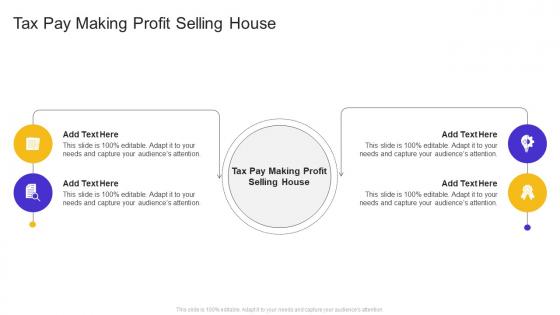 Tax Pay Making Profit Selling House In Powerpoint And Google Slides Cpb