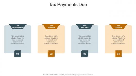 Tax Payments Due In Powerpoint And Google Slides Cpb