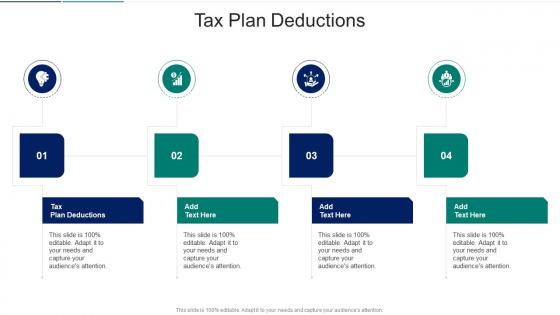 Tax Plan Deductions In Powerpoint And Google Slides Cpb