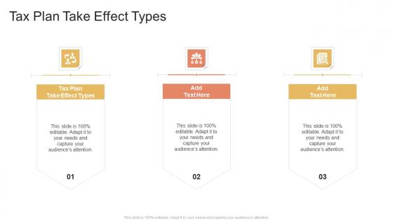 Tax Plan Take Effect Types In Powerpoint And Google Slides Cpb