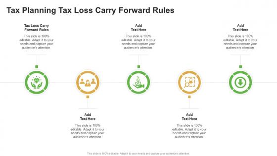 Tax Planning Tax Loss Carry Forward Rules In Powerpoint And Google Slides Cpb