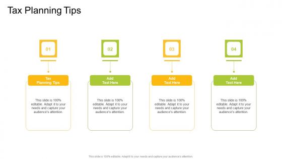 Tax Planning Tips In Powerpoint And Google Slides Cpb