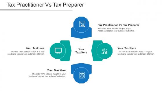 Tax Practitioner Vs Tax Preparer Ppt Powerpoint Presentation Icon Mockup Cpb