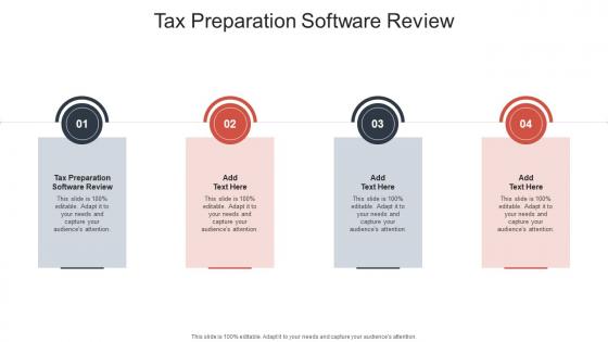 Tax Preparation Software Review In Powerpoint And Google Slides Cpb