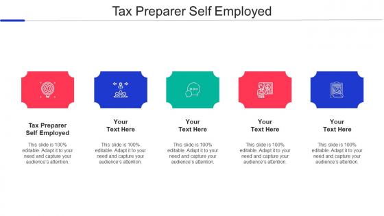 Tax Preparer Self Employed Ppt Powerpoint Presentation File Outfit Cpb