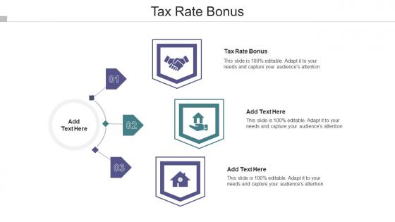 Tax Rate Bonus Ppt Powerpoint Presentation Professional Graphic Images Cpb