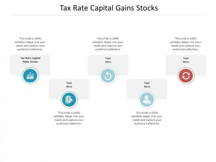 Tax rate capital gains stocks ppt powerpoint presentation portfolio slide download cpb