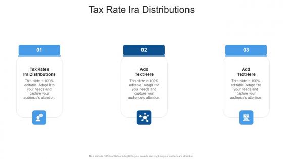 Tax Rate Ira Distributions In Powerpoint And Google Slides Cpb