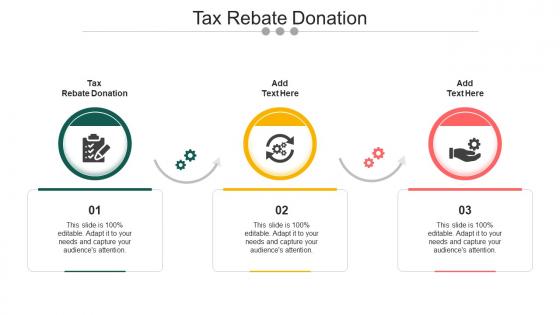 Tax Rebate Donation In Powerpoint And Google Slides Cpb
