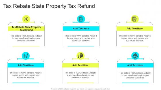 Tax Rebate State Property Tax Refund In Powerpoint And Google Slides Cpb