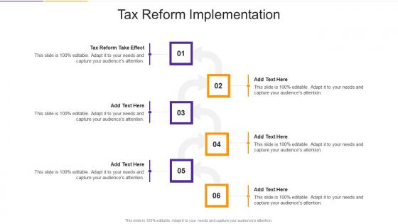 Tax Reform Implementation In Powerpoint And Google Slides Cpb
