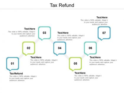 Tax refund ppt powerpoint presentation professional information cpb