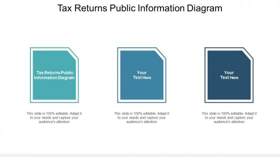 Tax returns public information diagram ppt powerpoint presentation ideas slides cpb