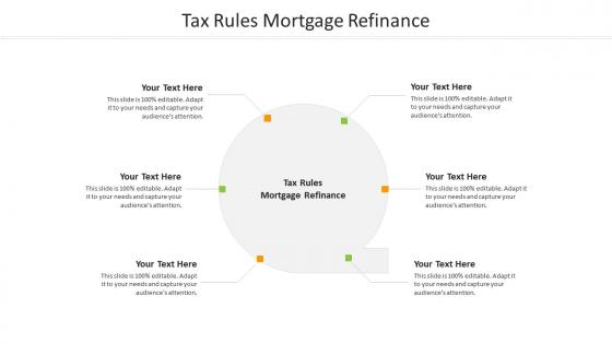 Tax rules mortgage refinance ppt powerpoint presentation file tips cpb