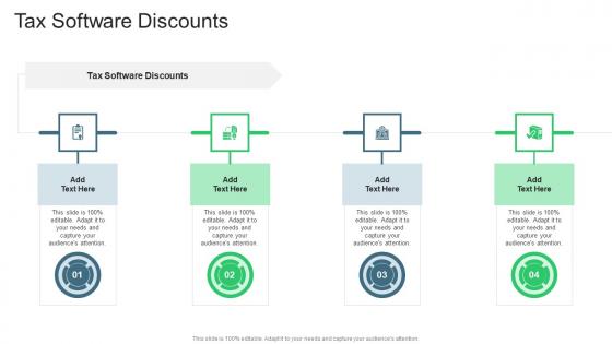 Tax Software Discounts In Powerpoint And Google Slides Cpb