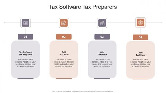 Tax Software Tax Preparers In Powerpoint And Google Slides Cpb
