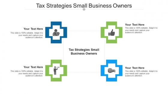 Tax strategies small business owners ppt inspiration introduction cpb