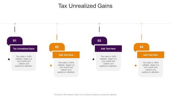 Tax Unrealized Gains In Powerpoint And Google Slides Cpb