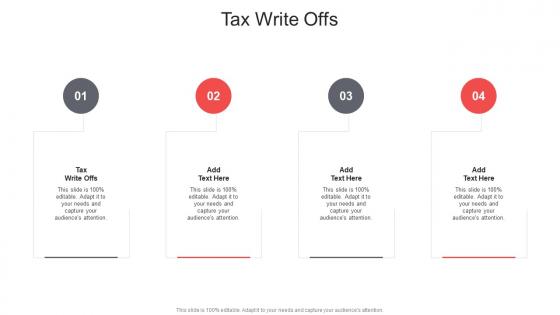 Tax Write Offs In Powerpoint And Google Slides Cpb