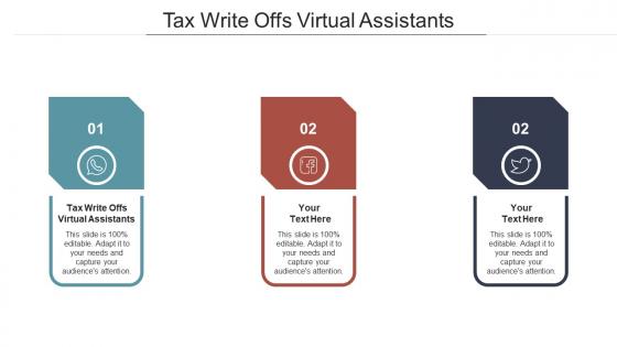 Tax write offs virtual assistants ppt powerpoint presentation file objects cpb