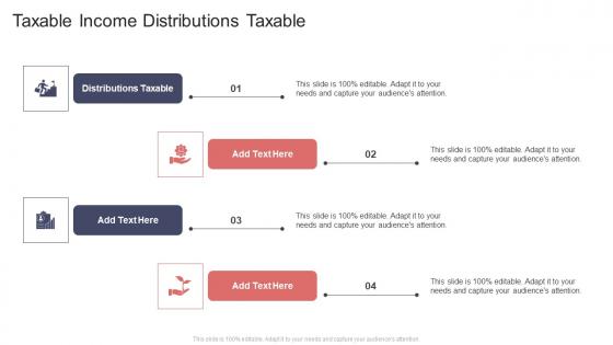 Taxable Income Distributions Taxable In Powerpoint And Google Slides Cpb