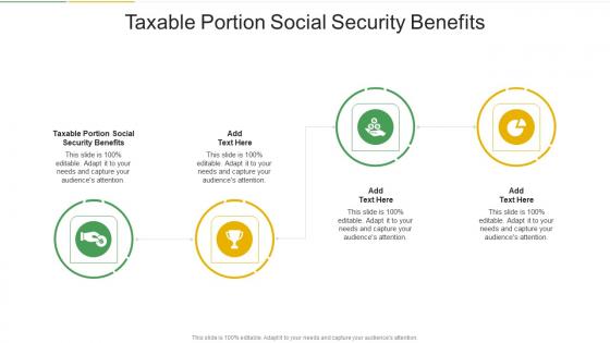 Taxable Portion Social Security Benefits In Powerpoint And Google Slides Cpb