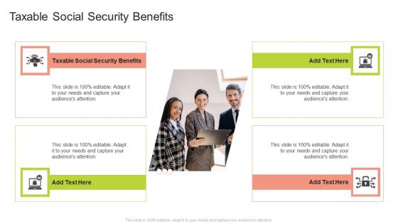 Taxable Social Security Benefits In Powerpoint And Google Slides Cpb