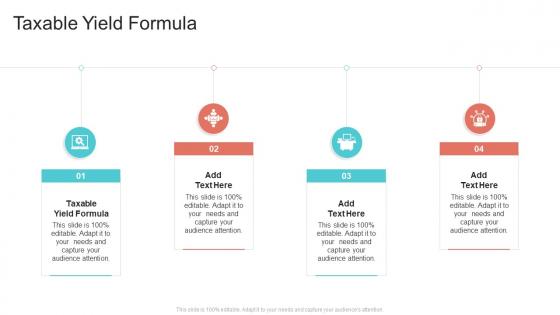 Taxable Yield Formula In Powerpoint And Google Slides Cpb