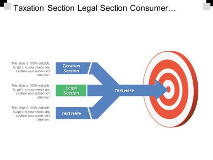 Taxation section legal section consumer service cord leadership capability