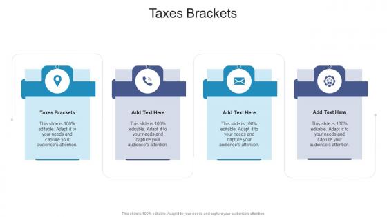 Taxes Brackets In Powerpoint And Google Slides Cpb
