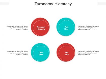 Taxonomy hierarchy ppt powerpoint presentation styles background image cpb