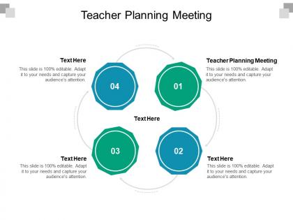 Teacher planning meeting ppt powerpoint presentation infographic template graphics pictures cpb