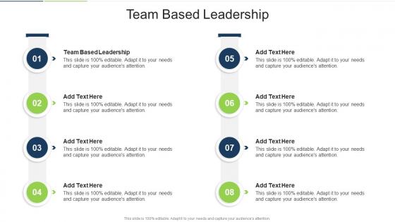 Team Based Leadership In Powerpoint And Google Slides Cpb