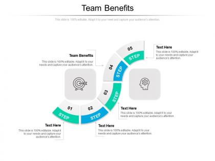 Team benefits ppt powerpoint presentation show example cpb