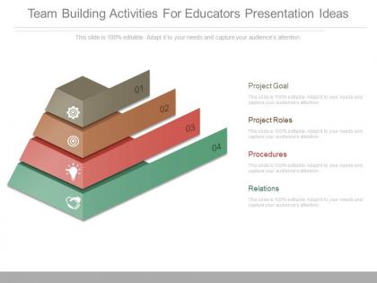 Team building activities for educators presentation ideas
