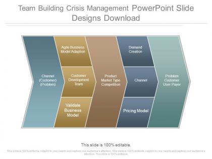 Team building crisis management powerpoint slide designs download