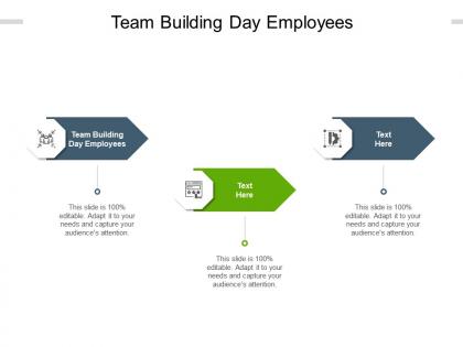 Team building day employees ppt powerpoint presentation show portrait cpb