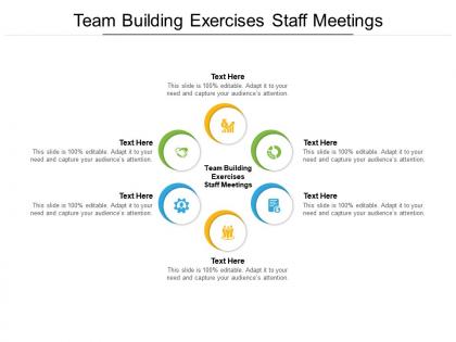 Team building exercises staff meetings ppt powerpoint presentation file summary cpb