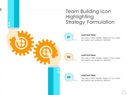 Team building icon highlighting strategy formulation