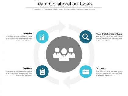 Team collaboration goals ppt powerpoint presentation summary templates cpb