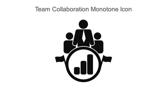 Team Collaboration Monotone Icon In Powerpoint Pptx Png And Editable Eps Format