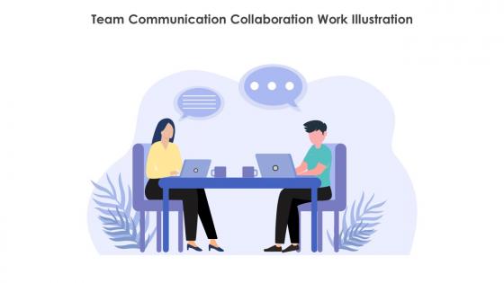 Team Communication Collaboration Work Illustration