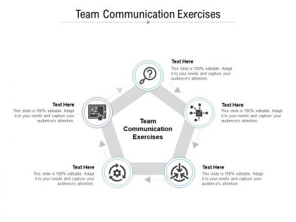 Team communication exercises ppt powerpoint presentation outline graphics pictures cpb
