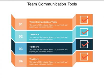 Team communication tools ppt powerpoint presentation inspiration microsoft cpb